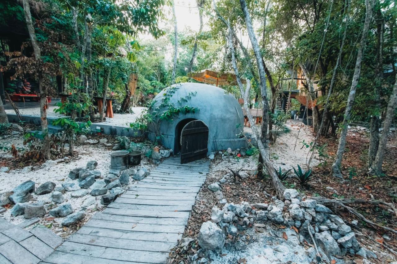 Casa Del Arbol At Villa Duendes Akumal Eksteriør billede